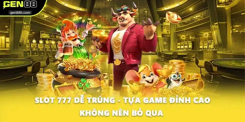 Slot 777 Dễ Trúng - Tựa Game Đỉnh Cao Không Nên Bỏ Qua